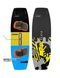 PLAQUE DE MAINTIEN EN CARBON RRD FIFTY FIFTY